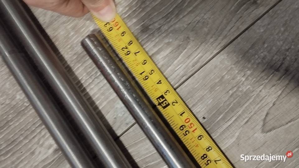 rurki do karniszy z przedłużkami komplet