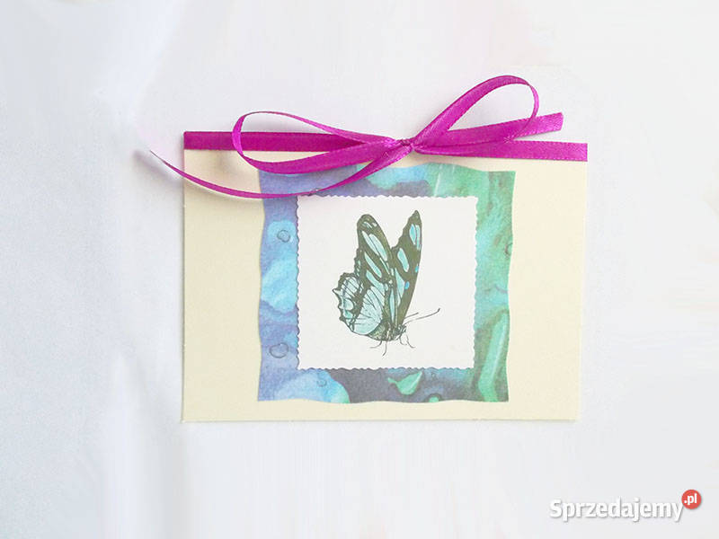 motyl kartka kartka z motylem ładne kartki fajne Pozostałe Gdynia