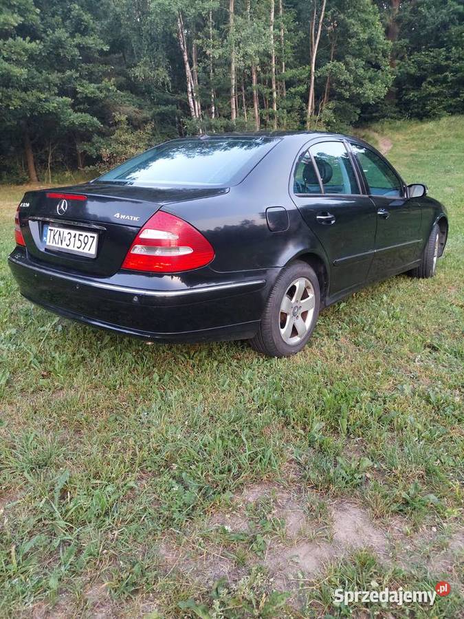 Mercedes E320 Avantgarde 2004r 32 BLPG V6 224 Nadziejów