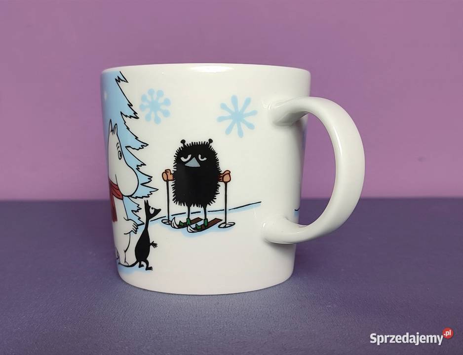 Muminki KUBEK Moomin Arabia Finland sezon ZIMA Jasień sprzedam