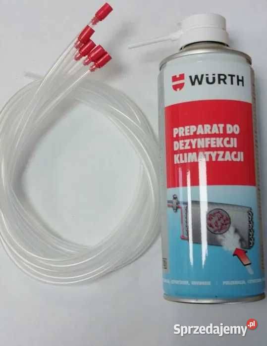 Wurth Preparat do dezynfekcji klimatyzacji 300ml Środki do klimatyzacji lubelskie Lublin sprzedam