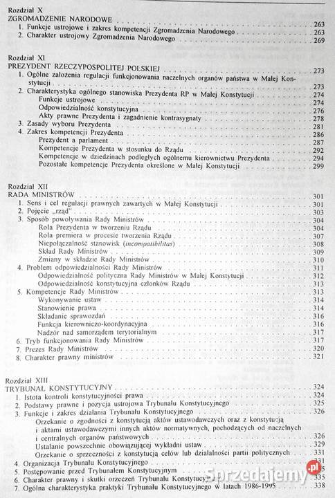 Prawo konstytucyjne Wiesław Skrzydło Chełm