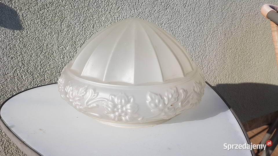 Stary klosz do lampy secesja Myszków