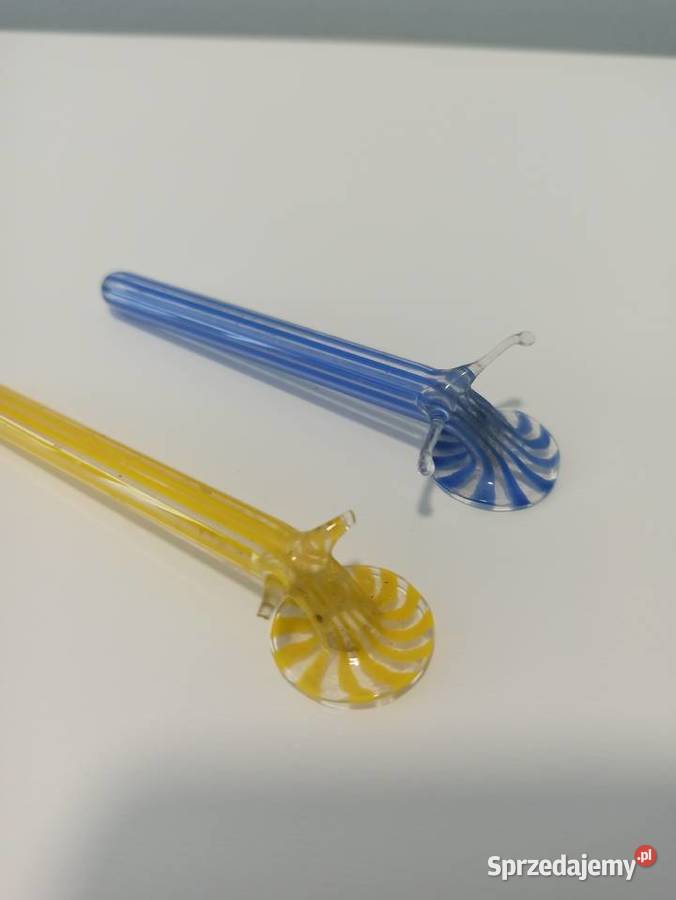 Flakoniki wazoniki Lauscha dwie sztuki Bielsko-Biała