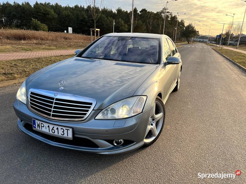 MercedesBenz S klasa W221 AMG keyless dociągi nieuszkodzony Samochody osobowe mazowieckie Płock