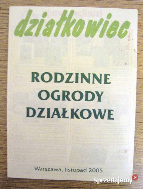 Działkowiec Listopad 2005 Parczew