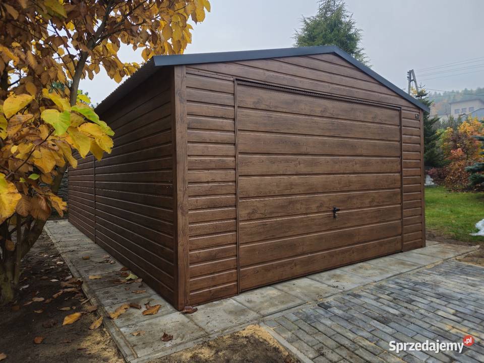 4x55 Garaze Blaszane Garaż Blaszany Blaszak blacha