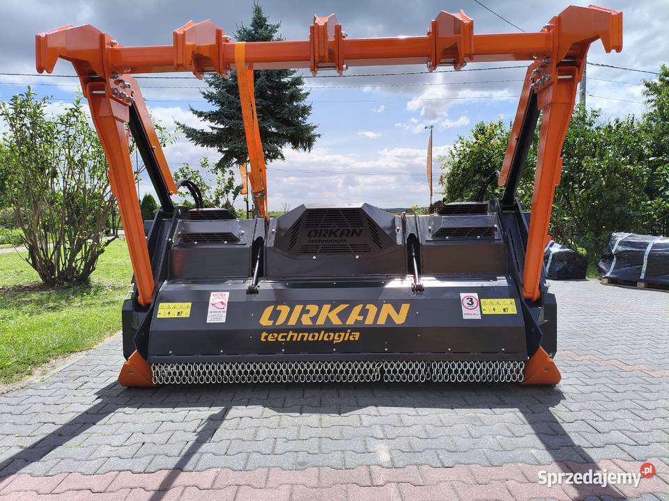 Mulczer leśny ORKAN ML R6 220 frez karczownik