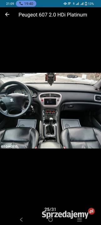 Peguot 607 HDI 20 czujnik parkowania