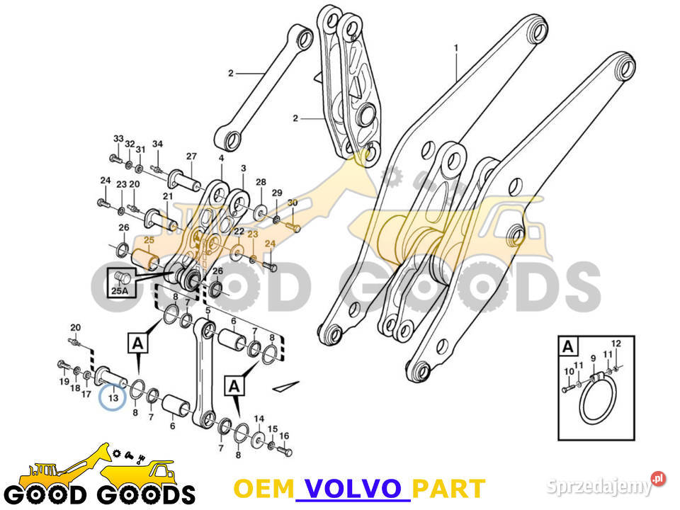 VOLVO SWORZEŃ 90MM 11027072 11024550 Władysławów