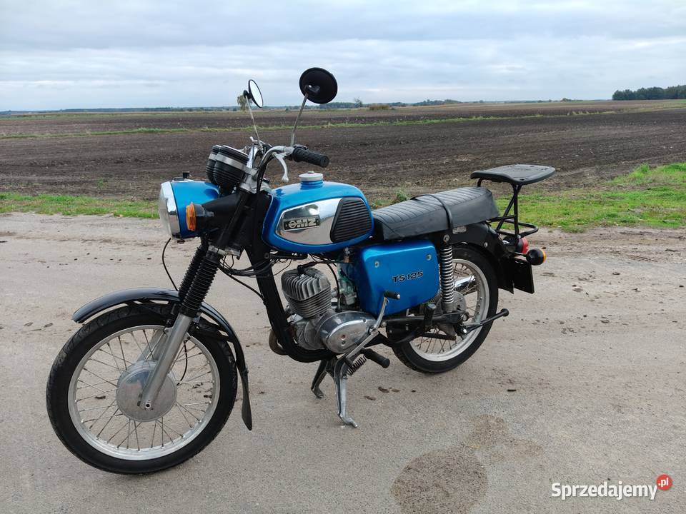 MZ ts 125 1981r z dokumentami do rejestracji Kalisz sprzedam