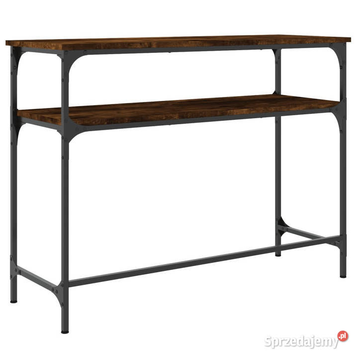 Stolik konsolowy przydymiony dąb 100x355x75