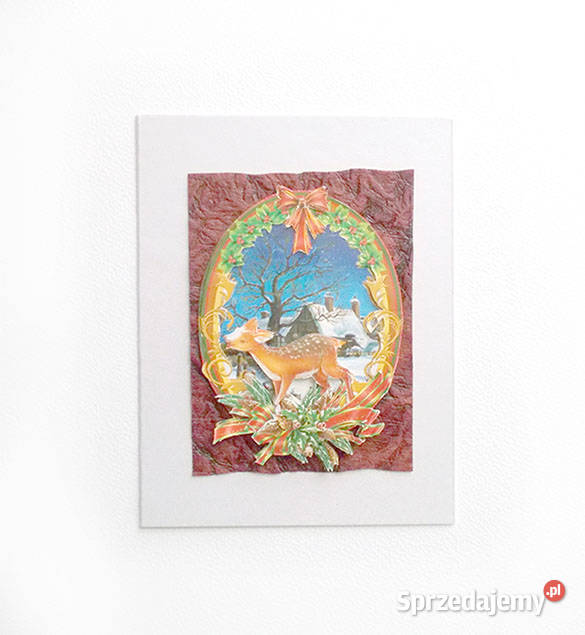 zima kartka na Boże Narodzenie zimowa kartka na Szczecin