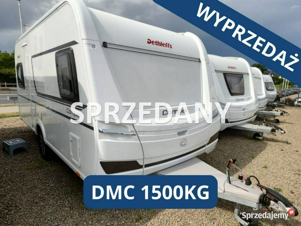 przyczepy kempingowe Dethleffs Camper 470 FR pełny VAT małopolskie Gaj