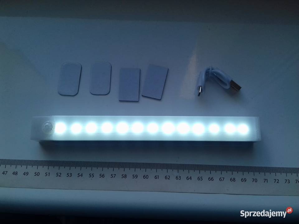 Lampka LED na czujnik ruchu i jasności 20 biały Oświetlenie inteligentne Bydgoszcz