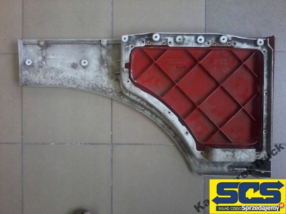 MERCEDES ACTROS PRZEDŁUŻENIE STOPNIA POKRYWA Bieleń