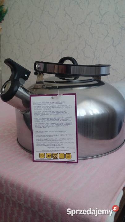 NOWE Czajniki ze stali nierdzewnej wysyłka