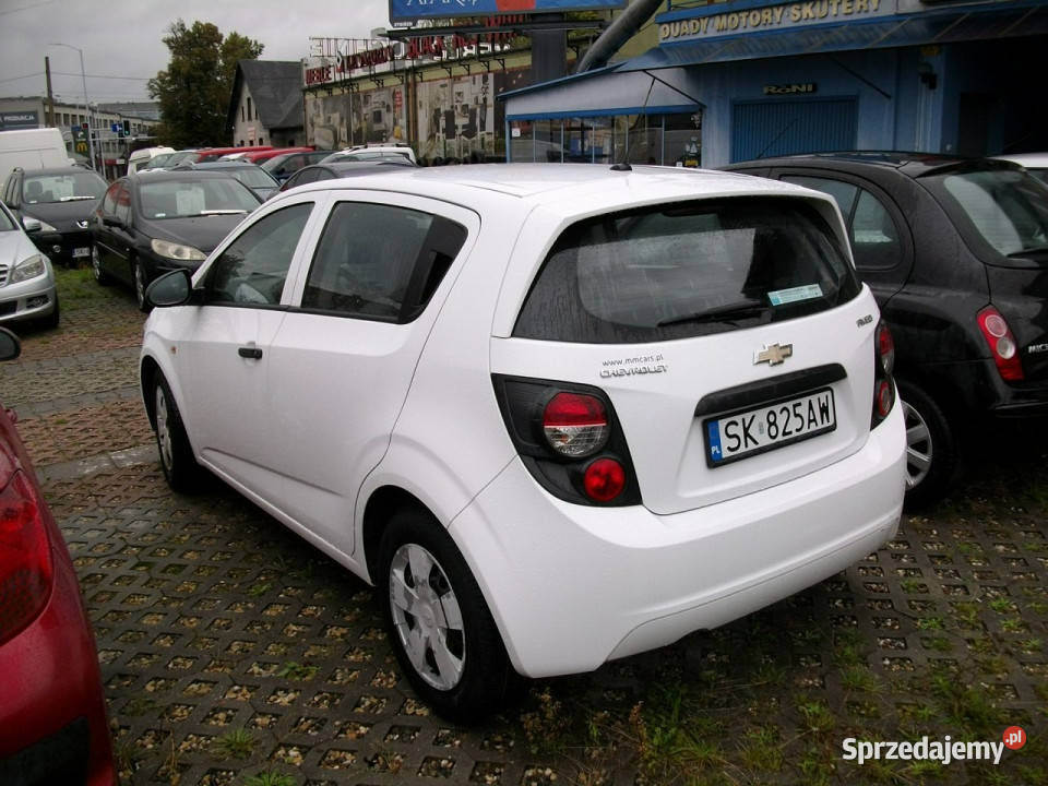 Chevrolet Aveo Pierwszy Właściciel T30 2011 biały Katowice
