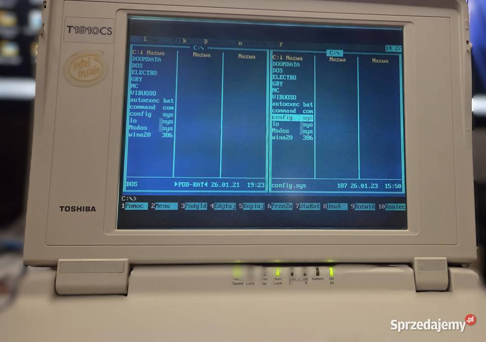 Toshiba T1910CS Retro Perełka Warszawa
