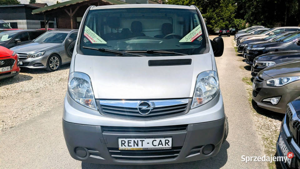Opel Vivaro Long 20D115 Ciężarowy 3Osoby szary Częstochowa