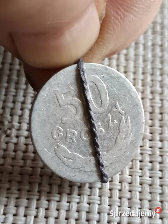 Sprzedam monete 50 gr 1949 r ccbbb Chełm sprzedam