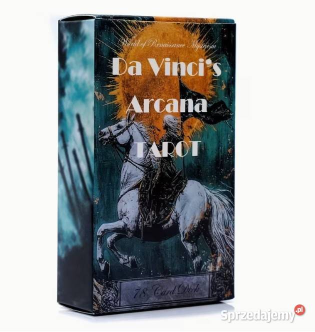 Kolekcjonerskie karty tarota Arcana da Vinci 78 Warszawa