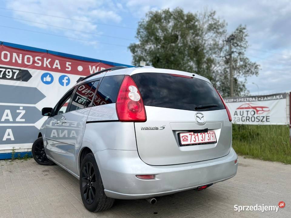 Mazda 5 18 Benzyna 2005 7 osobowa Alufelgi Wrocław sprzedam