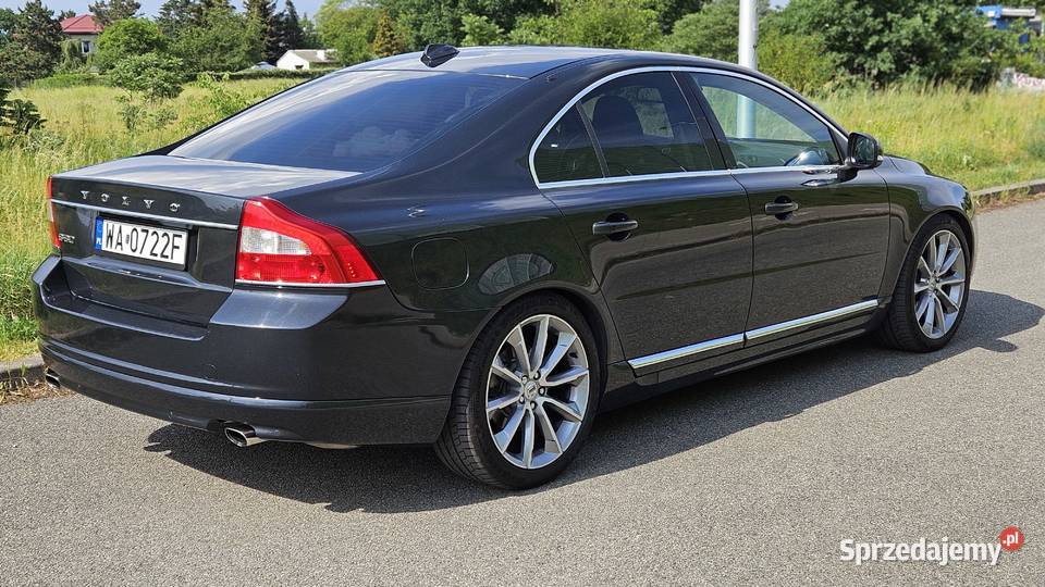 Volvo S80 T6 2012 99 przebiegu garażowany mazowieckie Warszawa sprzedam