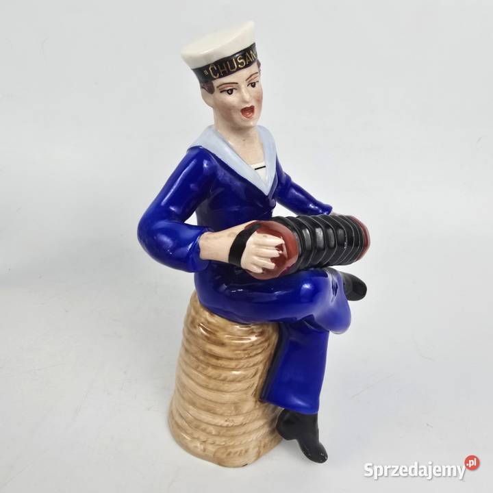 Marynarz z transatlantyku PO Chusan porcelana Bronisze