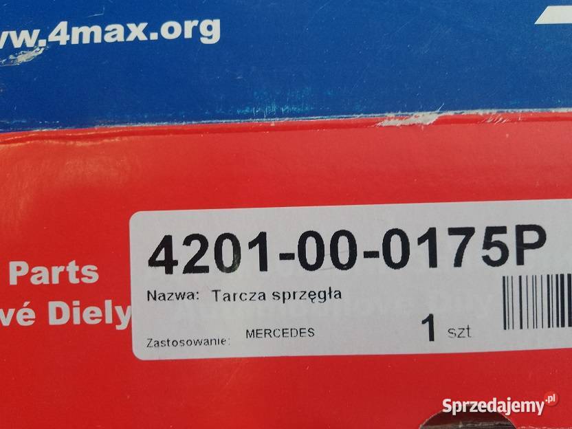 4201000175P Tarcza sprzęgła 200mm MERCEDES 190 osobowe warmińsko-mazurskie Olsztyn sprzedam