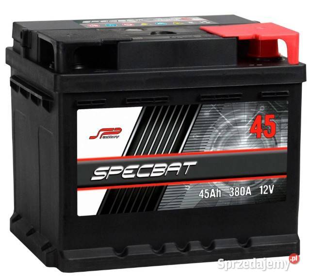 Akumulator SPECBAT 12V 45Ah350A osobowe mazowieckie Pruszków sprzedam