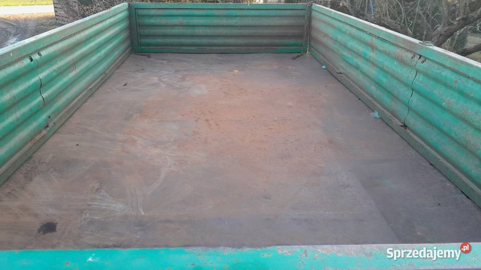 Przyczepa wywrotka na dwa tłoki Stare Zacisze