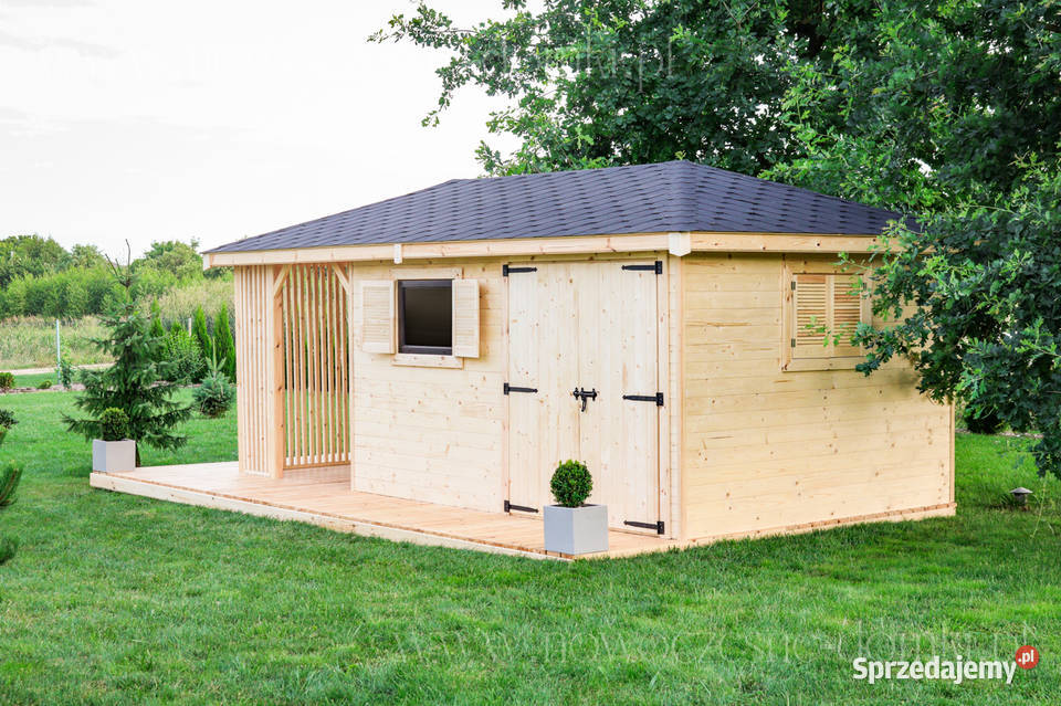Domek narzędziowy 3x6 Drewutnia Vicenza 2 Opole