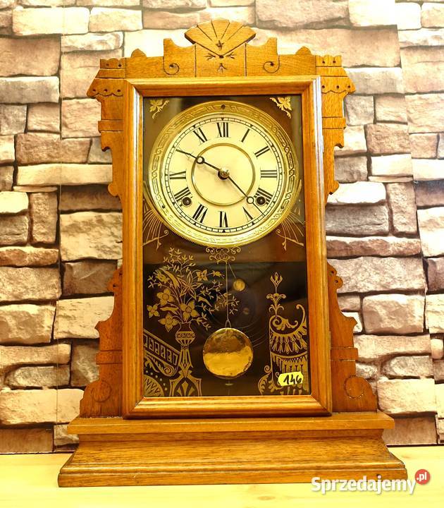 Seth Thomas Clock Company ładny zegar kominkowy Płock sprzedam