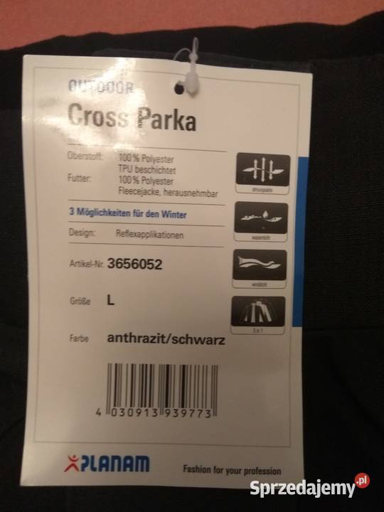 Mocna kurtka 3w1 z wypinanym polarem PLANAM Pozostałe Warszawa
