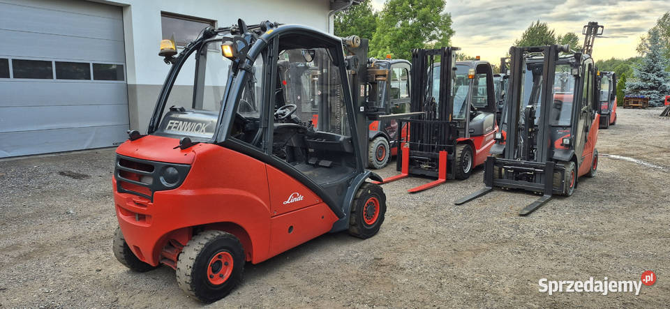 Wózek Widłowy Linde H35T Udżwig 3500 Triplex Linde mazowieckie Małkinia Górna