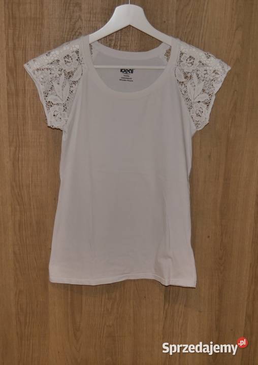 Ideal bluzeczka szydełkowe wstawki 34 XS