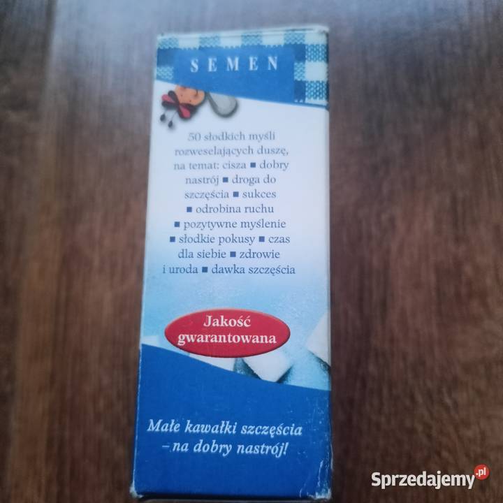 Karty pozytywnych myśli Zamiast cukru produkt podkarpackie Strzyżów