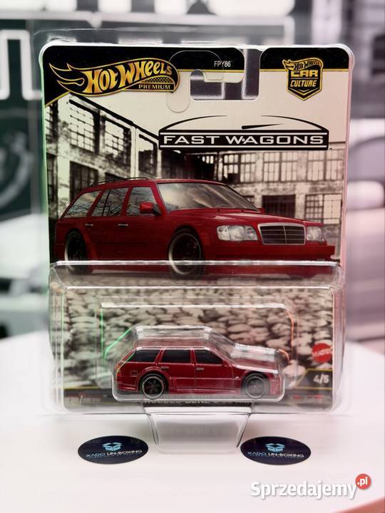 Hot Wheels Fast Wagons Mercedes E36 AMG BOX 22 Wrocław