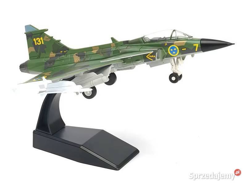 Samolot JAS39 Gripen Diecast Skala 172 Milanówek