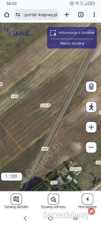 Działki budowlane mazowieckie Zakrzewo Kościelne