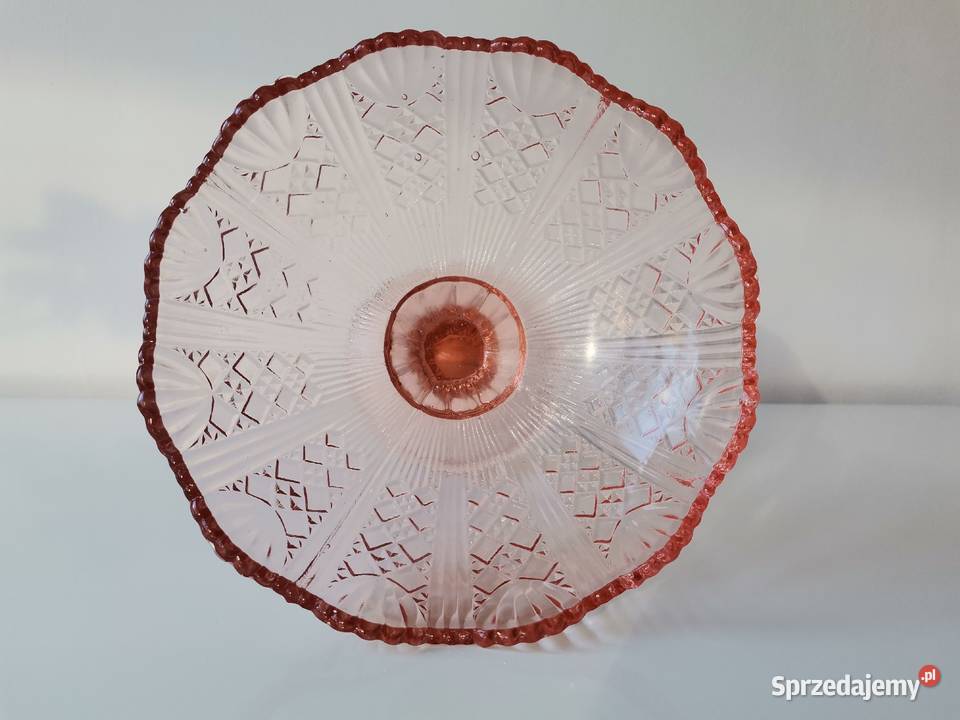 Stara różowa pantera owocarka numer katalogowy Porcelana i szkło Katowice