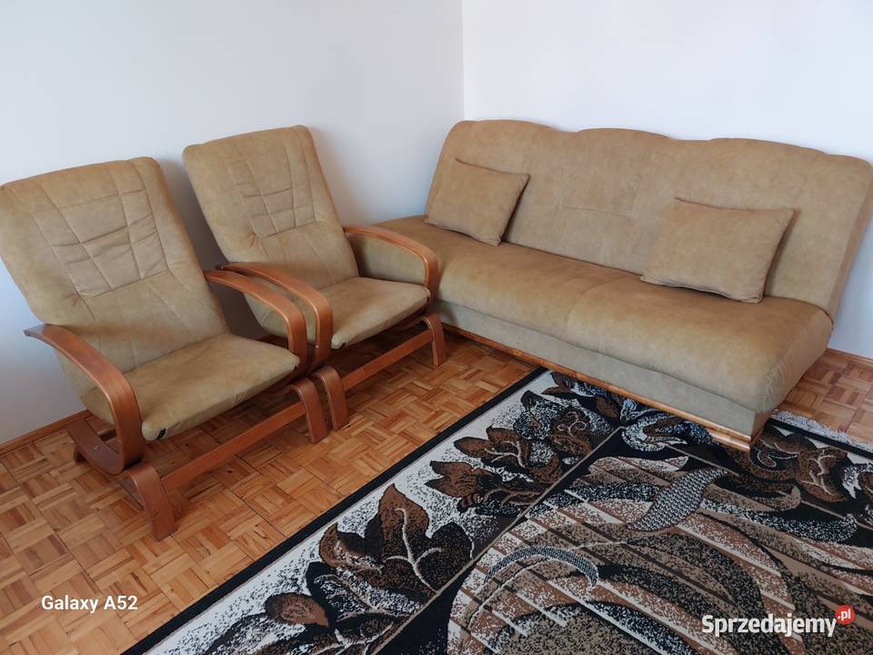 Kanapa i 2 fotele Lubicz Dolny sprzedam