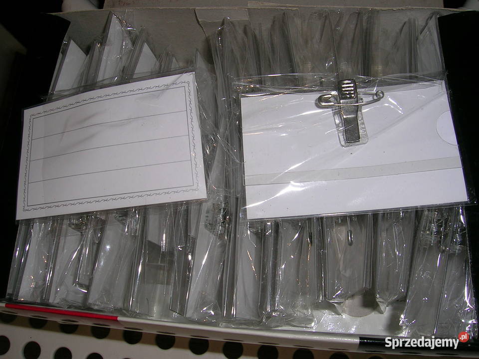 Identyfikatory PVC Name Badge 50 dolnośląskie Wrocław