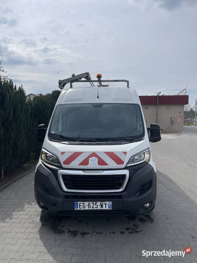 Peugeot Boxser 2017 20 hdi klima dźwig na dachu nieuszkodzony Busko-Zdrój
