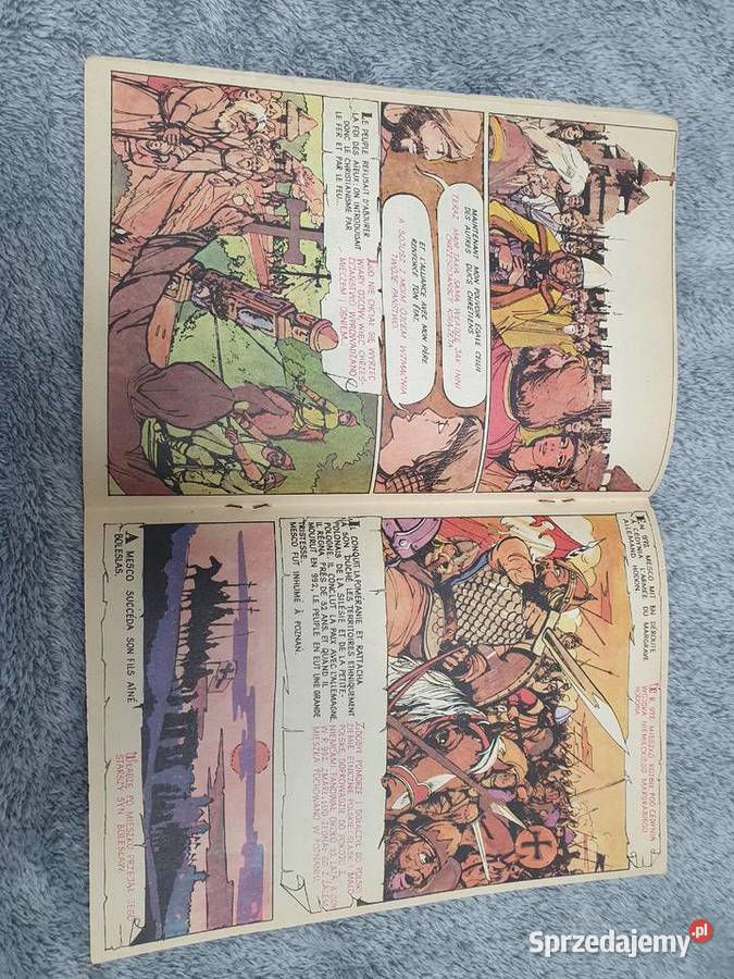 O Mieszku I i jego synu Bolesławie Chrobrym wyd1 Komiksy Gdynia