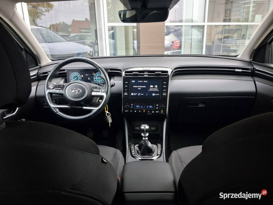 Hyundai Tucson 16TGDI 150 6MT Smart Salon Polska światła do jazdy dziennej Tucson łódzkie Piotrków Trybunalski