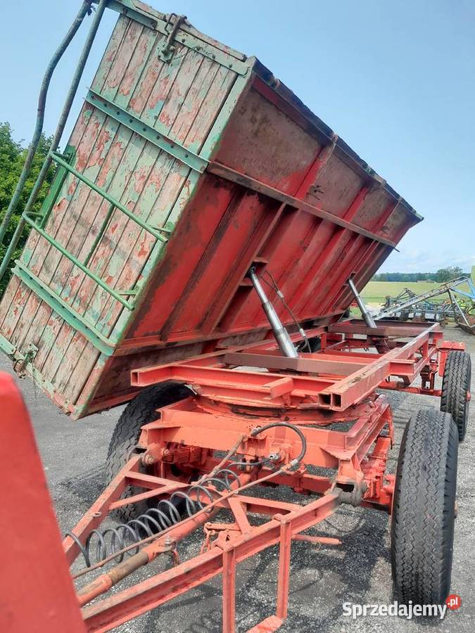 Przyczepa wywrotka 8 ton nieuszkodzony