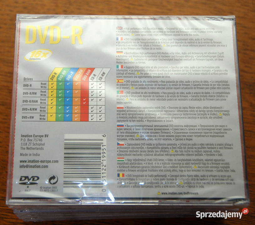 Imation DVDRW 47 GB 8 Warszawa