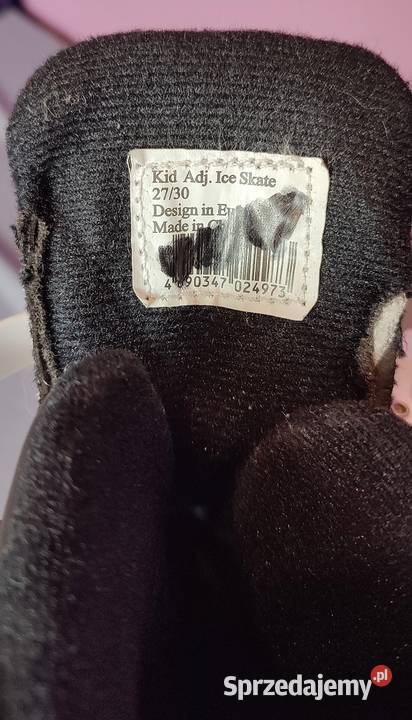Łyżwy regulowane GRAF dzieci rozmiar 27 28 29 30 Jasień sprzedam